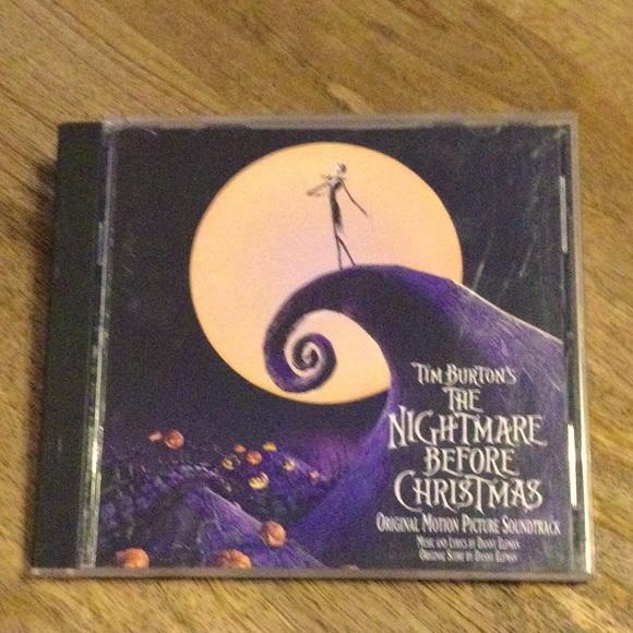 ✨🤘🏻HP🤘🏻✨The Nightmare Before Christmas Movie Soundtrack CD - Picture 1 of 5